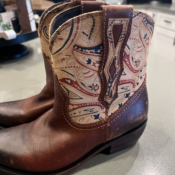 Liberty Black Paisley Booties - Picture 4 of 6